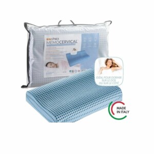 Biosynex Oreiller Memocervical Bleu 40x60cm
