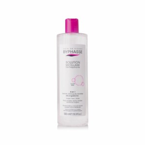 BYPHASSE SOLUTION MICELLAIRE DEMAQUILLANTE 4 EN 1 CLEAR SKIN 500ML