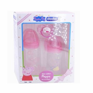 DODIE COFFRET PEPPA PIG FILLE (2 bib+sucet)