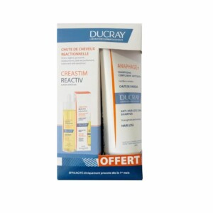 Ducray Coffret Chute De Cheveux Creastim Reactiv + Shampooing Anaphase+ 100ml Offert