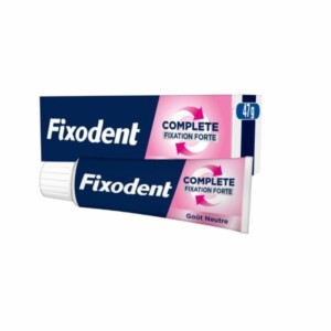 FIXODENT CREME ADHESIVE FIXATION FORTE GOUT NEUTRE 47G