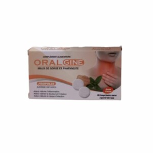 ORALGINE MAUX DE GORGE MEIL PROPLIS COMP SS B16