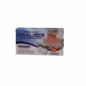 ORALGINE MAUX DE GORGE MIEL EUCALPTUS COMP SS B16