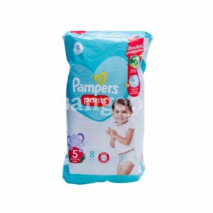 PAMPERS PANTS 12-18 KG BT8 S5 DOUBLE PROTECT