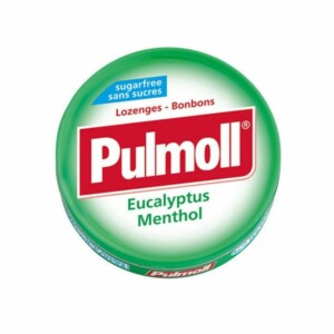 PULMOLL EUCALYPTUS MENTHOL PASTILLES SANS SUCRES 45 G