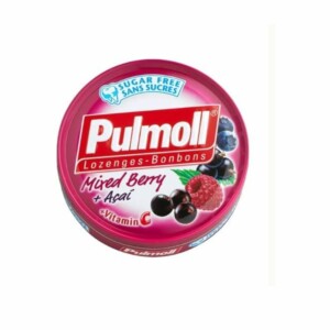 PULMOLL SANS SUCRE SAVEUR FRUITS ROUGES 45G