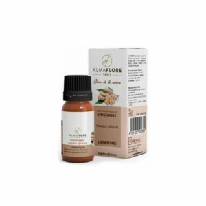 ALMAFLORE HUILE ESSENTIELLE DE GINGEMBRE BIO 10ML