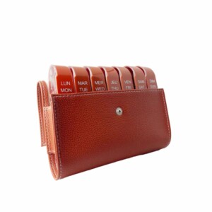 ANYCARE Pilulier XXL Pillbox Acajou