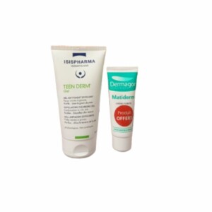 ISIS PHARMA TEEN DERM GEL SENSITIVE 250ML+MATIDERM CR PURETE PMG 40ML OFFERT