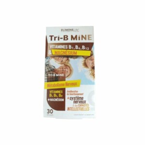 NATURALIUM TRI B MINE VITAMINES B1, B6, B12 & MAGNESIUM 30 GELULES