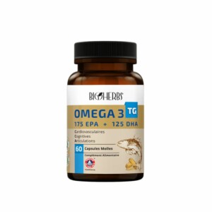BioHerbs Oméga 3- 1000 mg (EPA 350mg DHA 250mg)