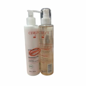 CEREZA PACK (LAIT D'AMANDE DEMAQUILLANT 200ML+ HUILE OFFERT)