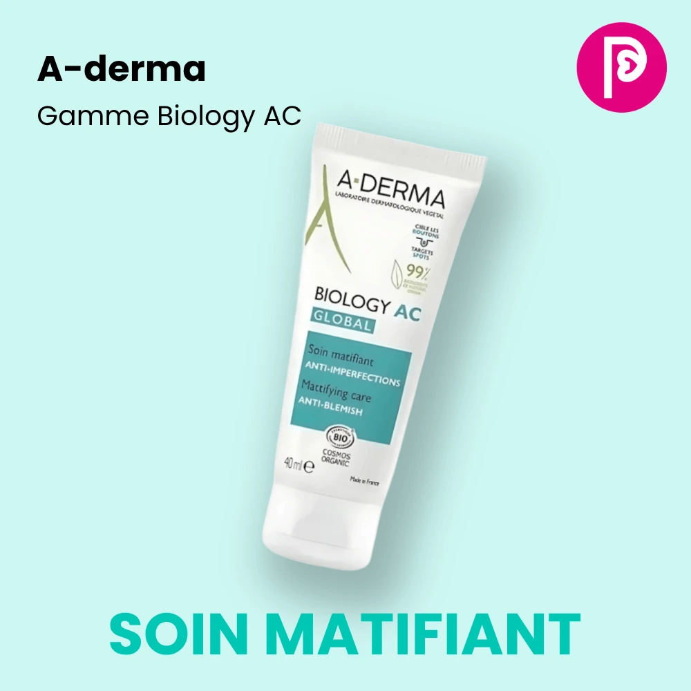 aderma soin matifiant